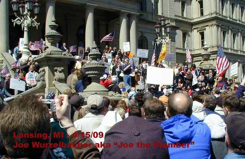 Tea Party 2009,Tax Day,Joe the Plumber